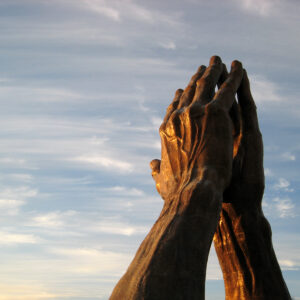 hands in prayer